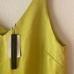 Banana Republic Chartreuse Tank Top Sz XS